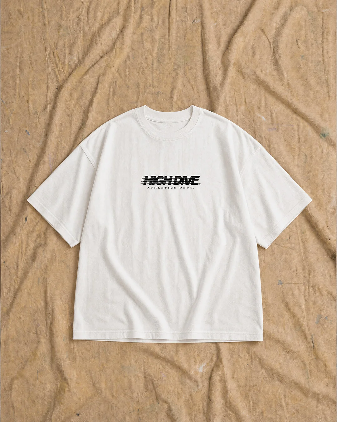 Athletic Dept White Oversized Tee - Image 2