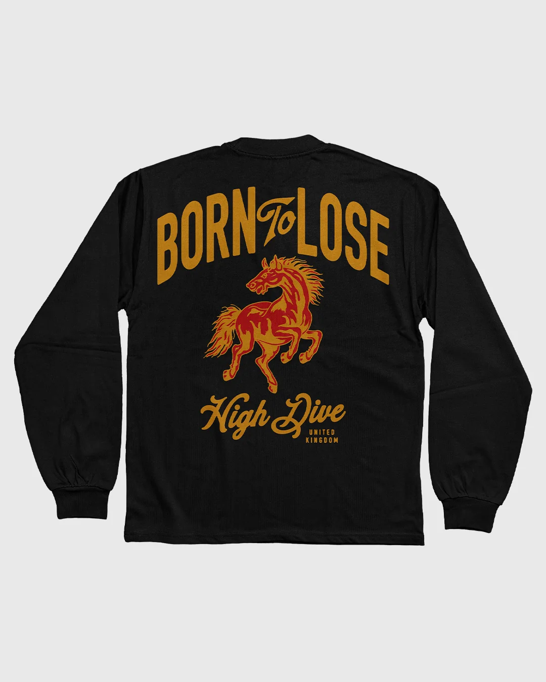 Born To Lose Heavy Black Long Sleeve - Image 3