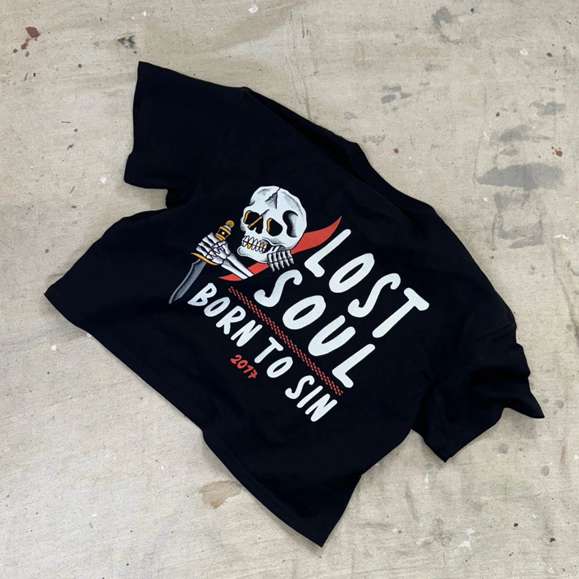 Born To Sin Crop Top