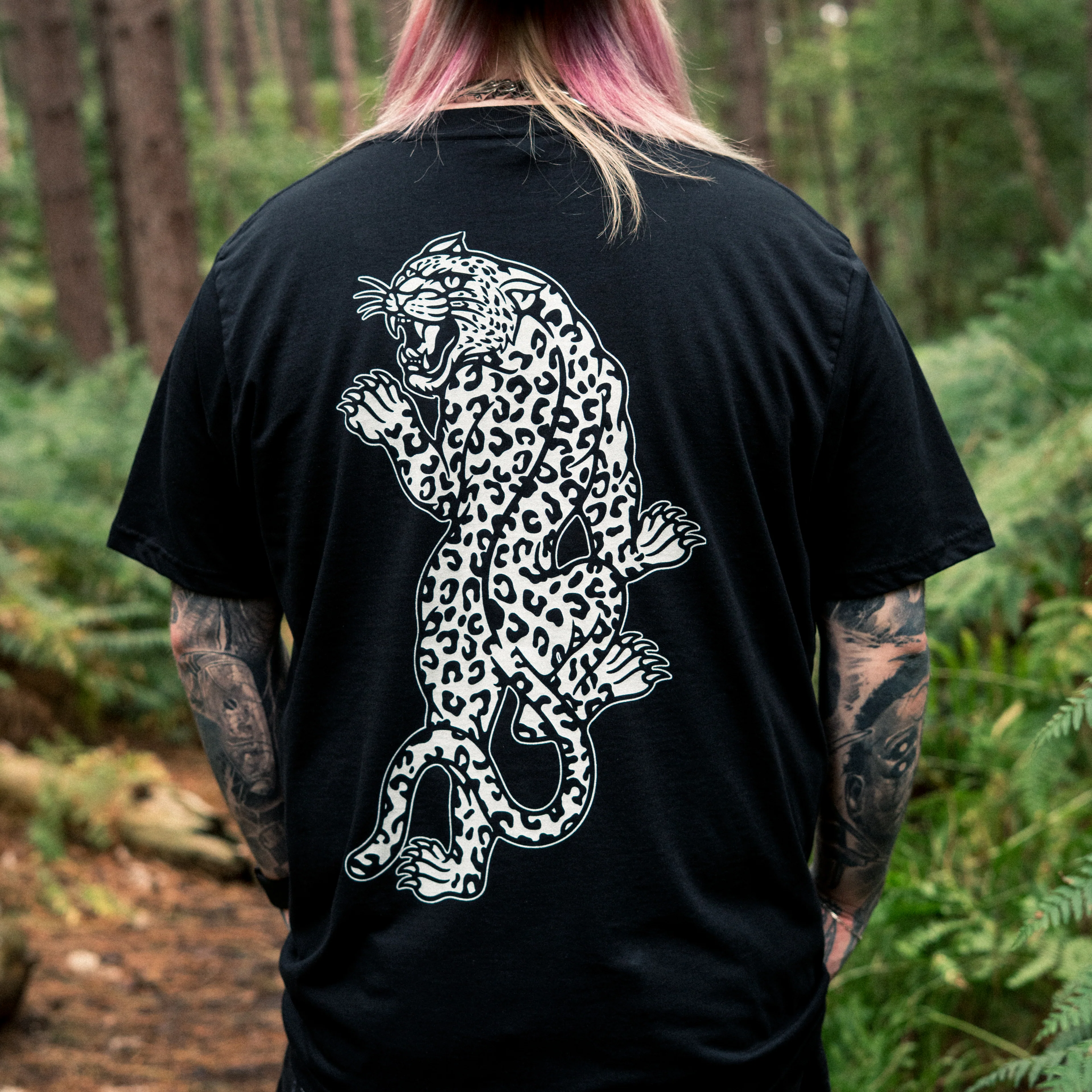 DBD Panther Black Tee - Image 3
