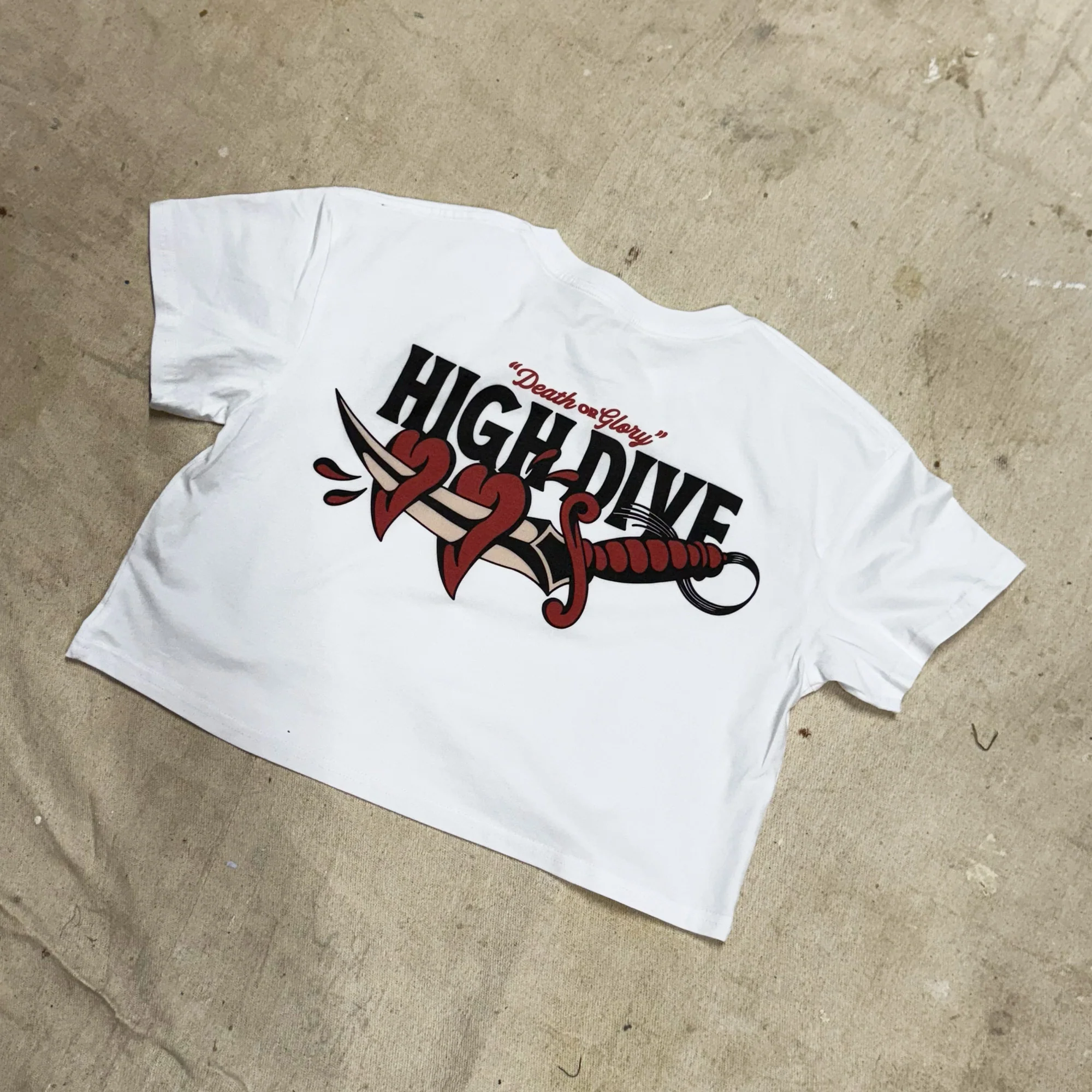 Death Or Glory Crop Top - Image 3