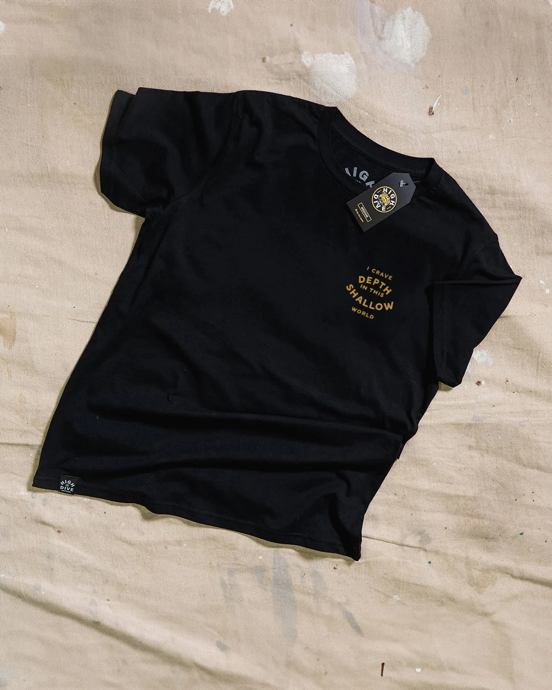 Deep Sea Diver Black T-Shirt - Image 2