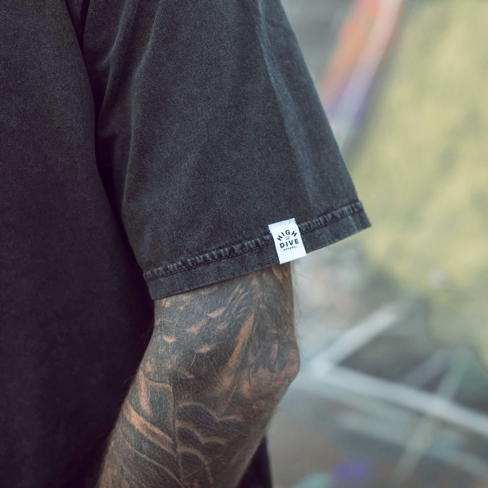 Embroidered Panther Stonewash Tee - Image 10