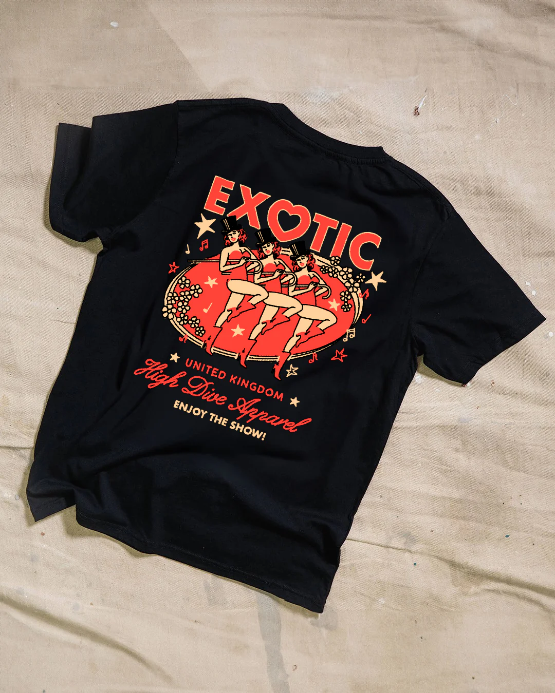 Exotic Black T-Shirt