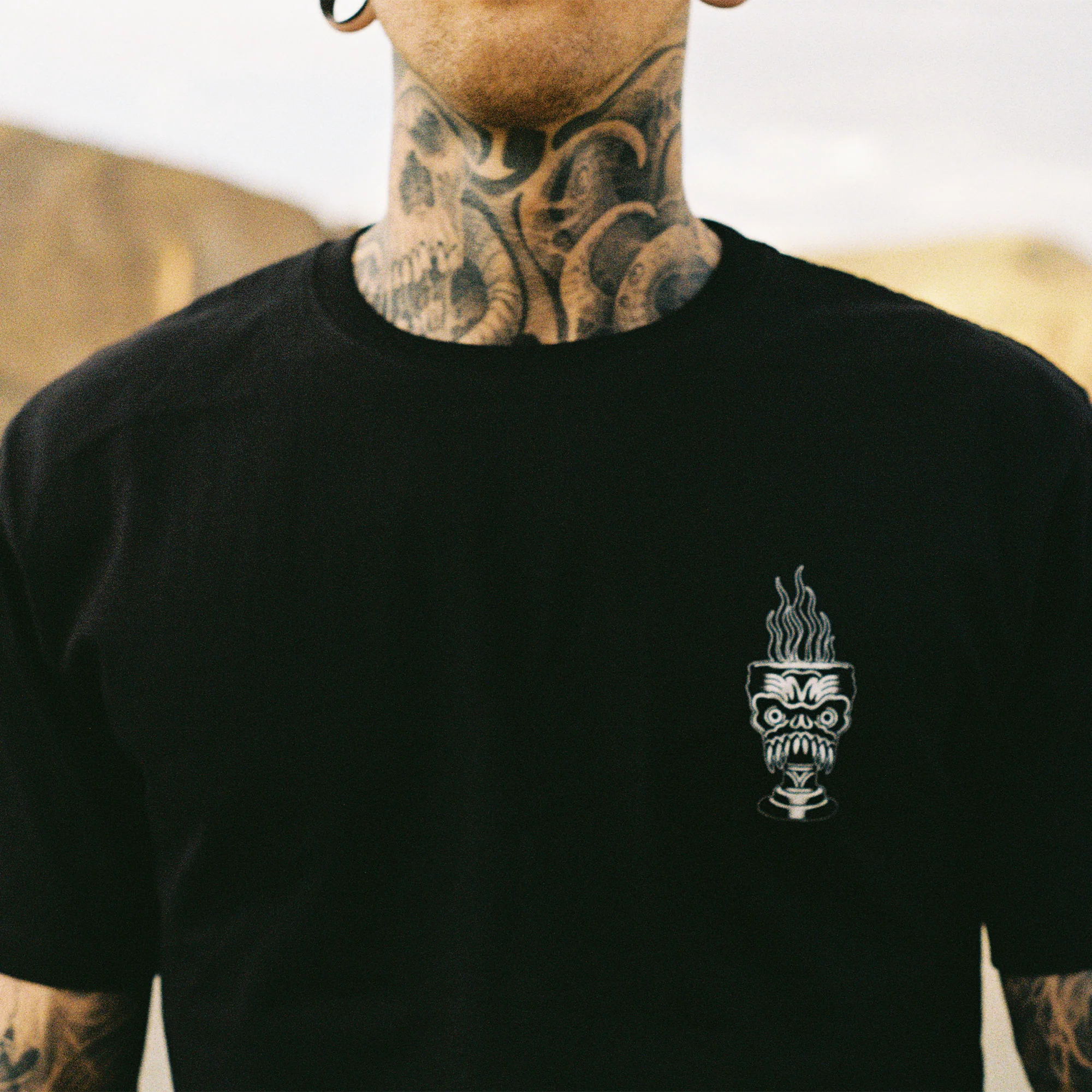 Ezra Flash Black  T-Shirt - Image 2