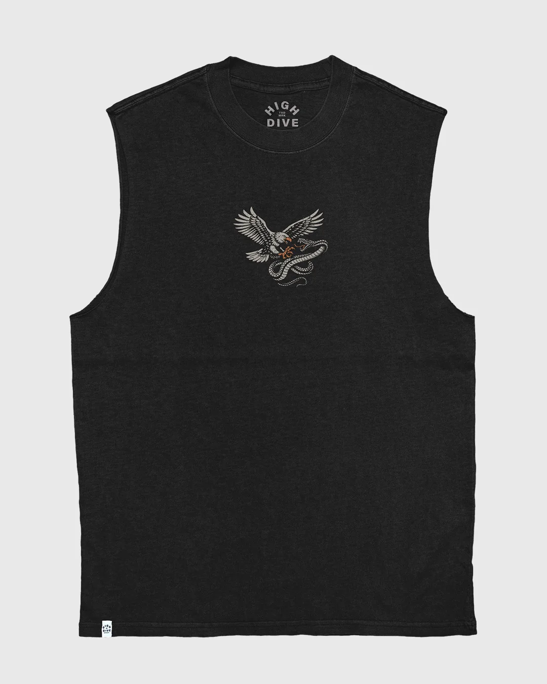 Fear Heavy Faded Black Tank - Image 2