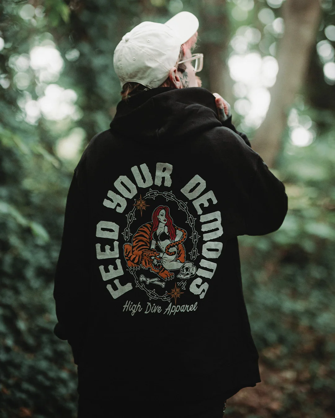 Feed Your Demons Oversized Hoody - Image 3
