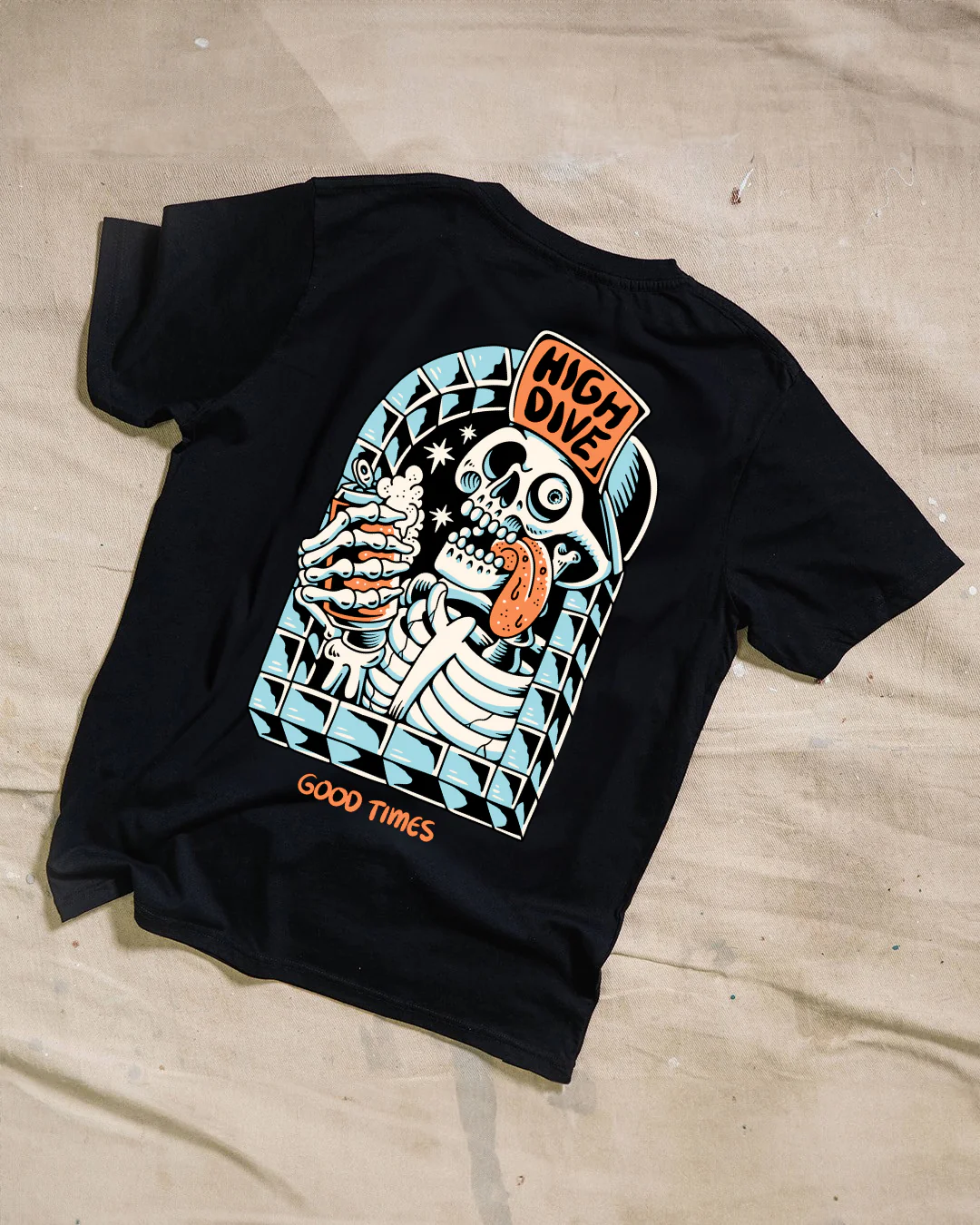 Good Times Black T-Shirt
