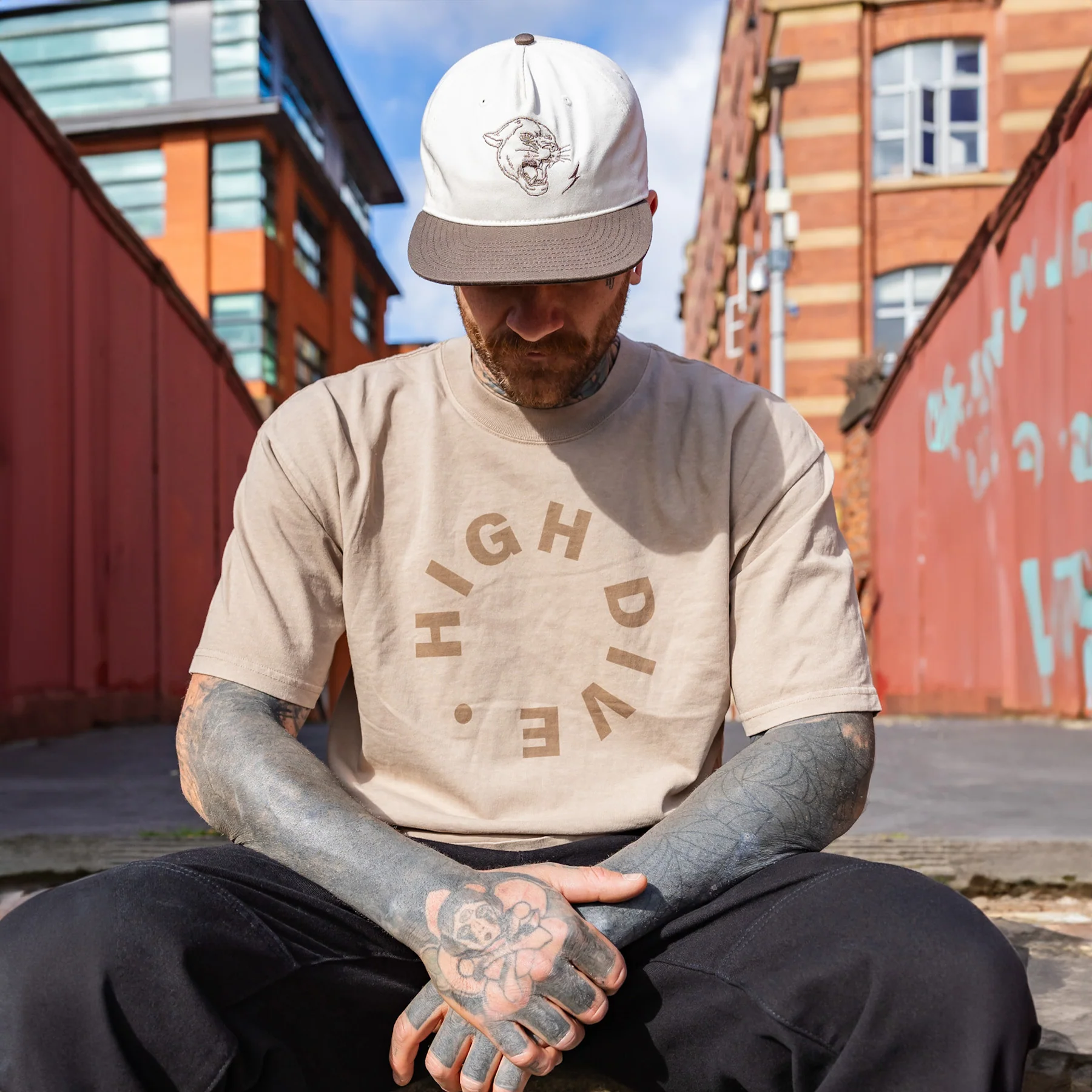 Heavy Faded Sand Tee - Image 4