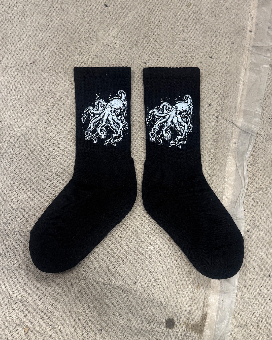 Kraken Black Socks