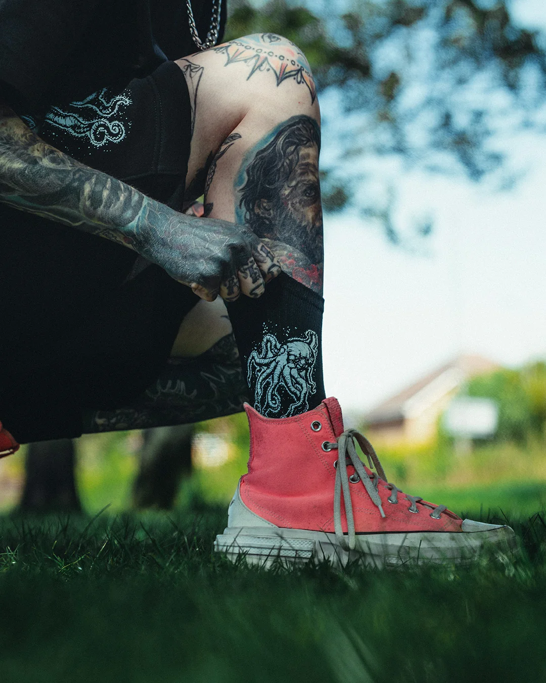 Kraken Black Socks - Image 5