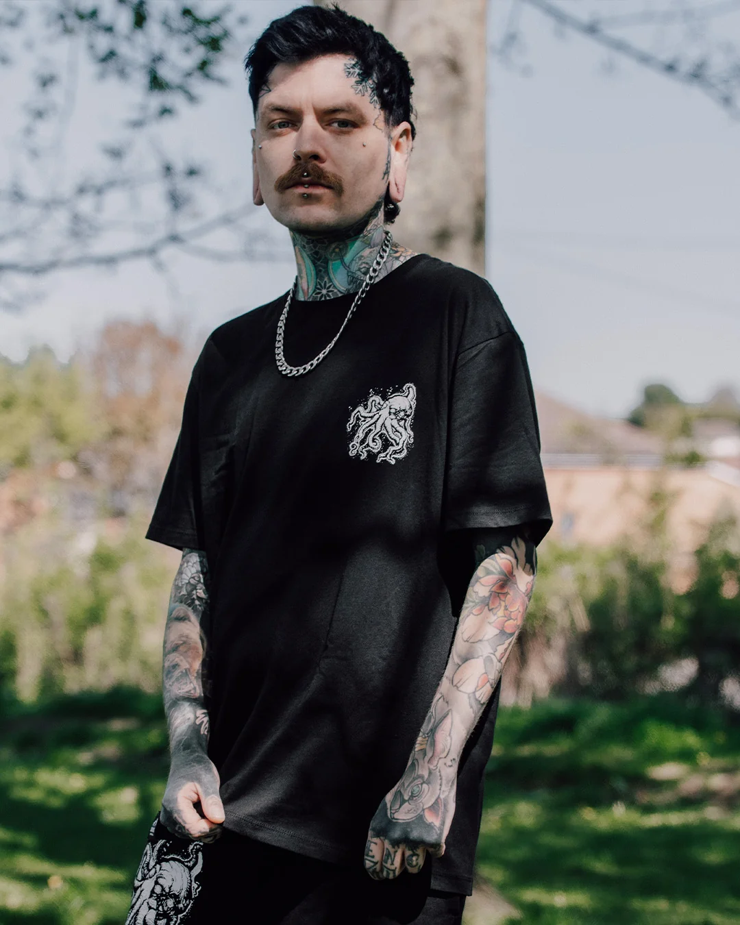 Kraken Black Tee - Image 4