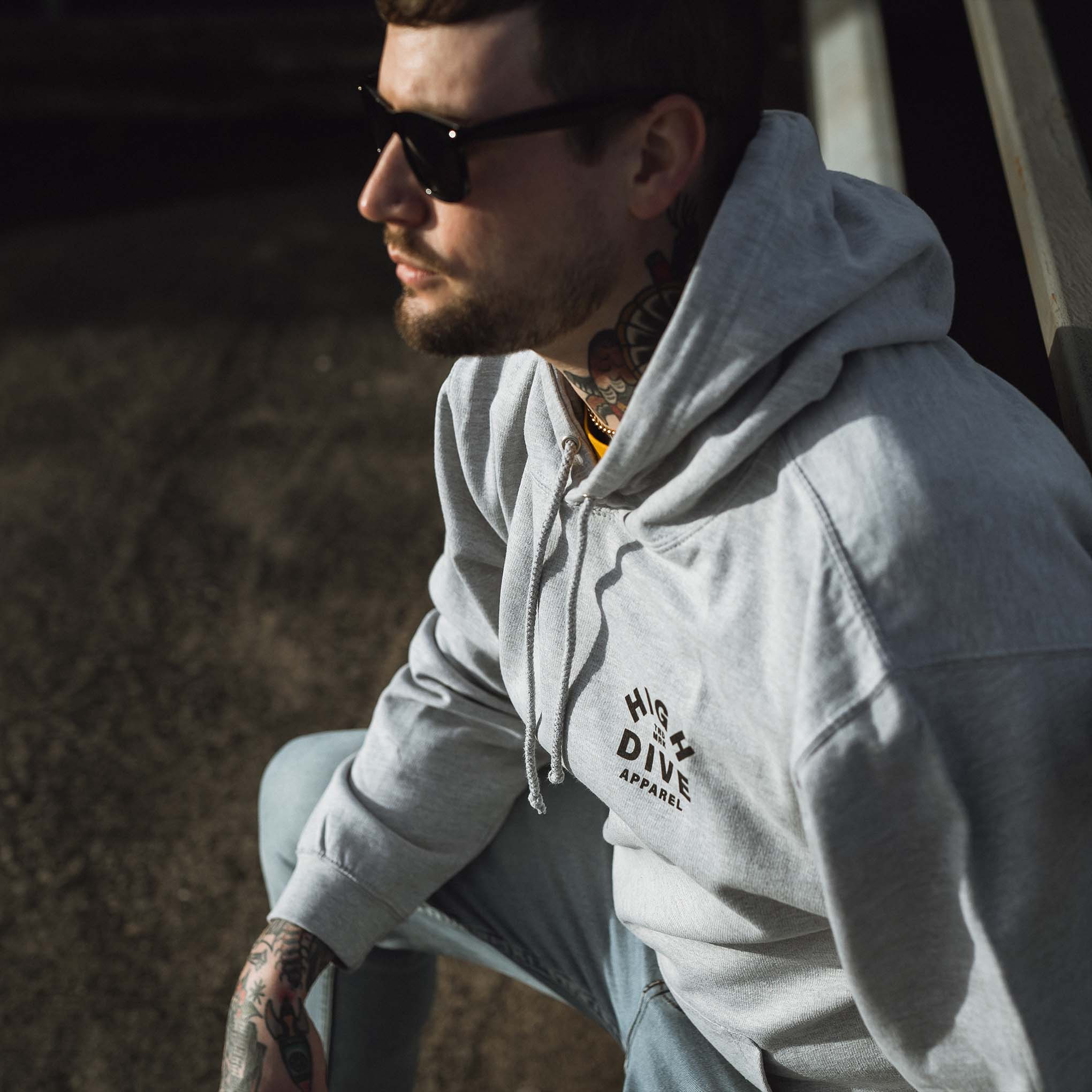 Kraken Grey Hoody - Image 7