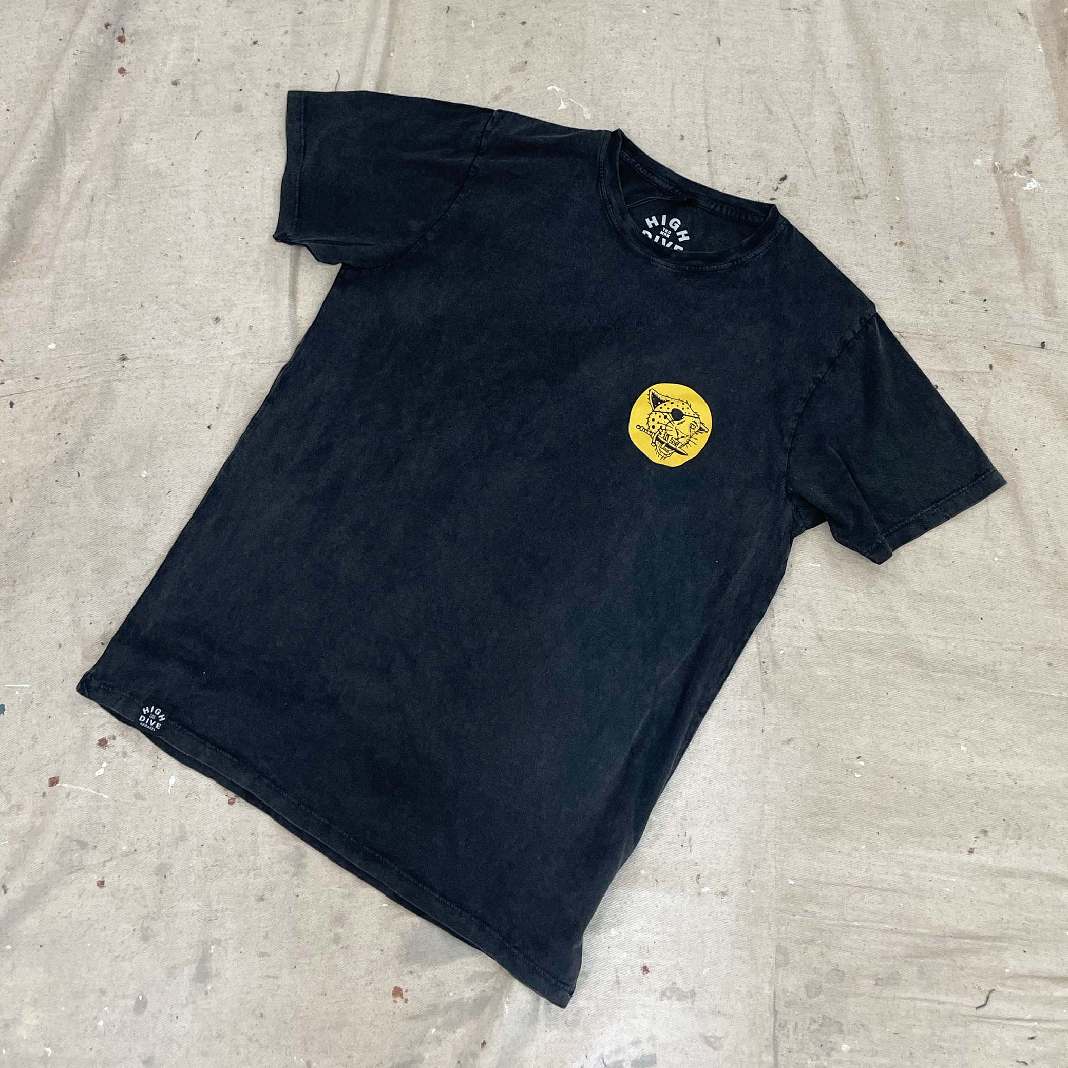 Leopard Stonewash Tee