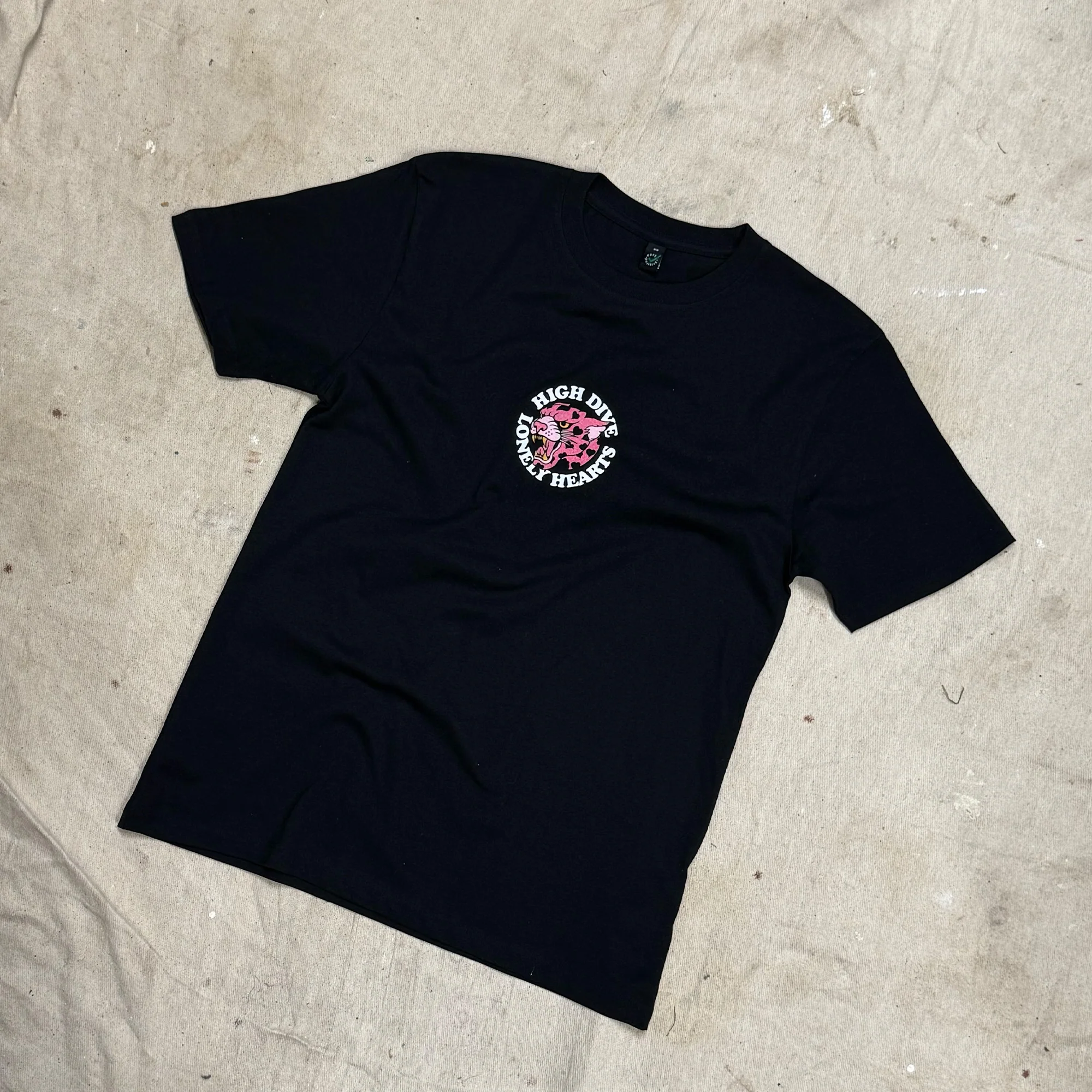 Lonely Hearts Black Tee - Image 6