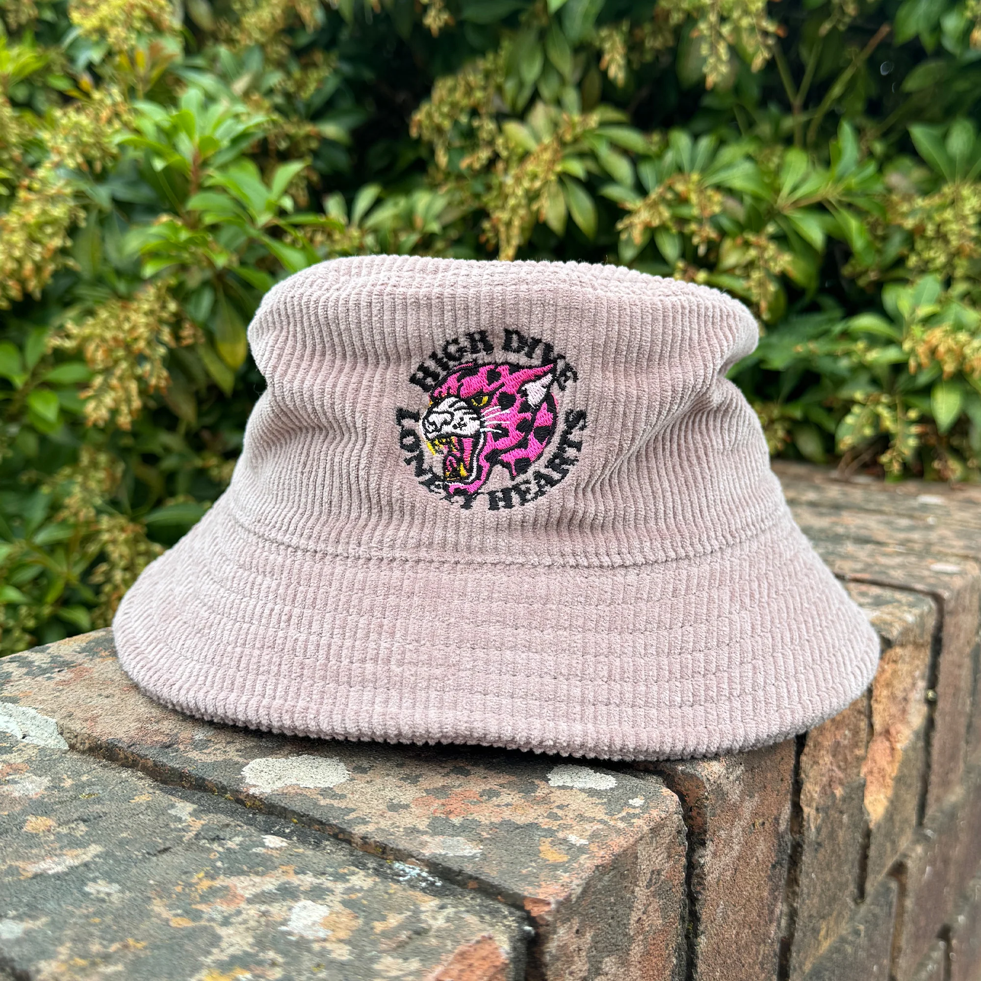 Lonely Hearts Hazy Pink Bucket Hat - Image 3