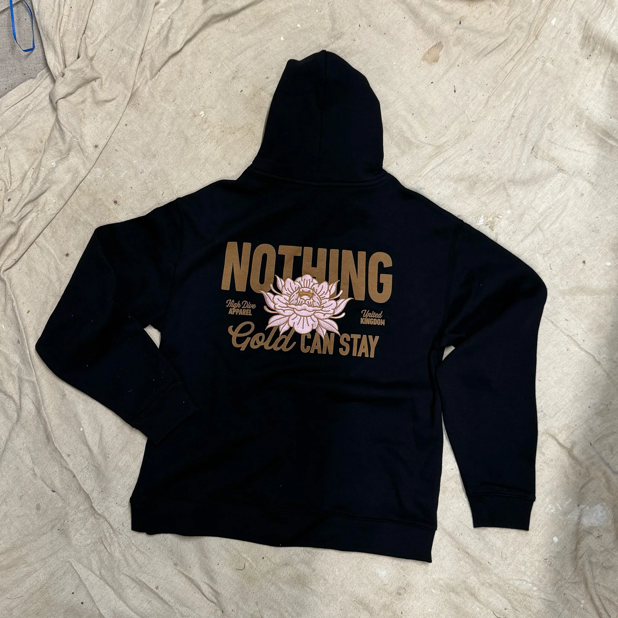 Nothing Gold Can Stay Embroidered Oversized Hoody - Image 12