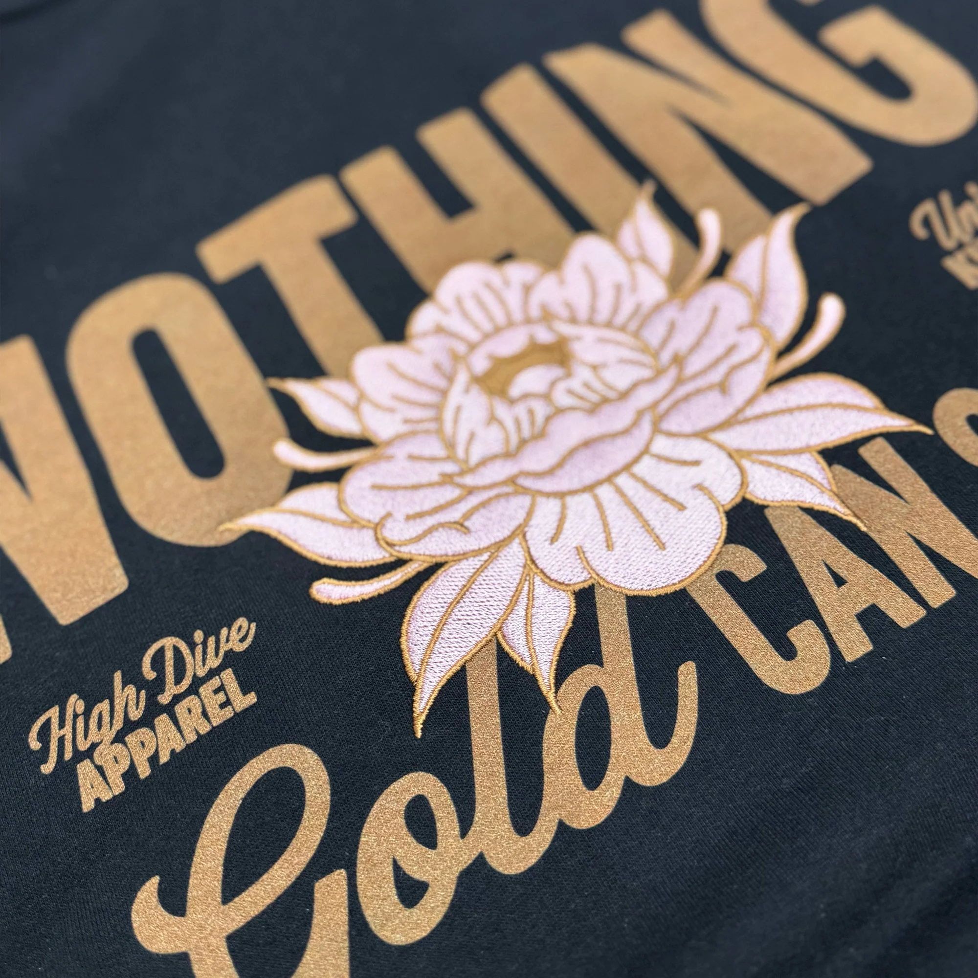 Nothing Gold Can Stay Embroidered Oversized Hoody - Image 8