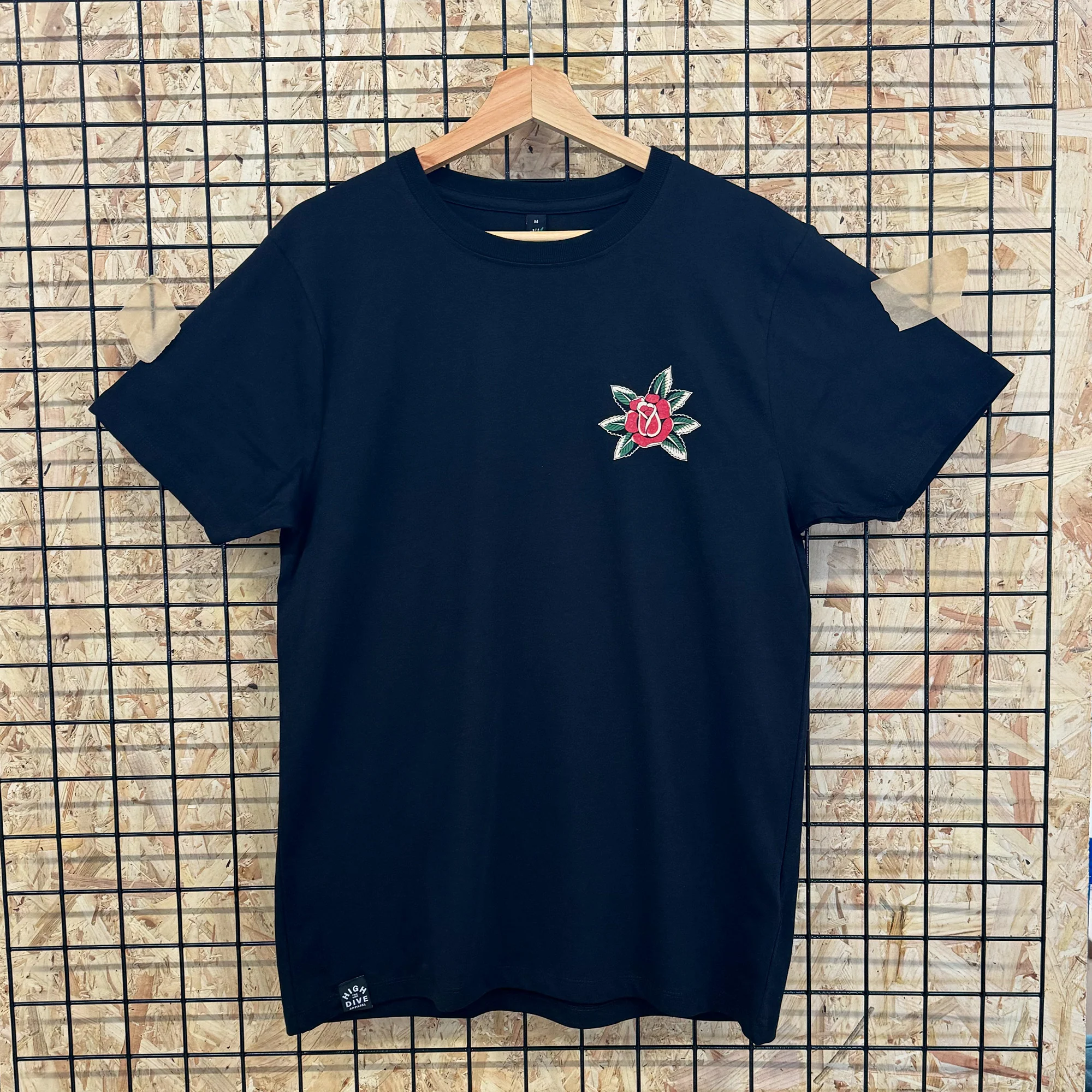 Painted Vase Black T-Shirt - Image 2