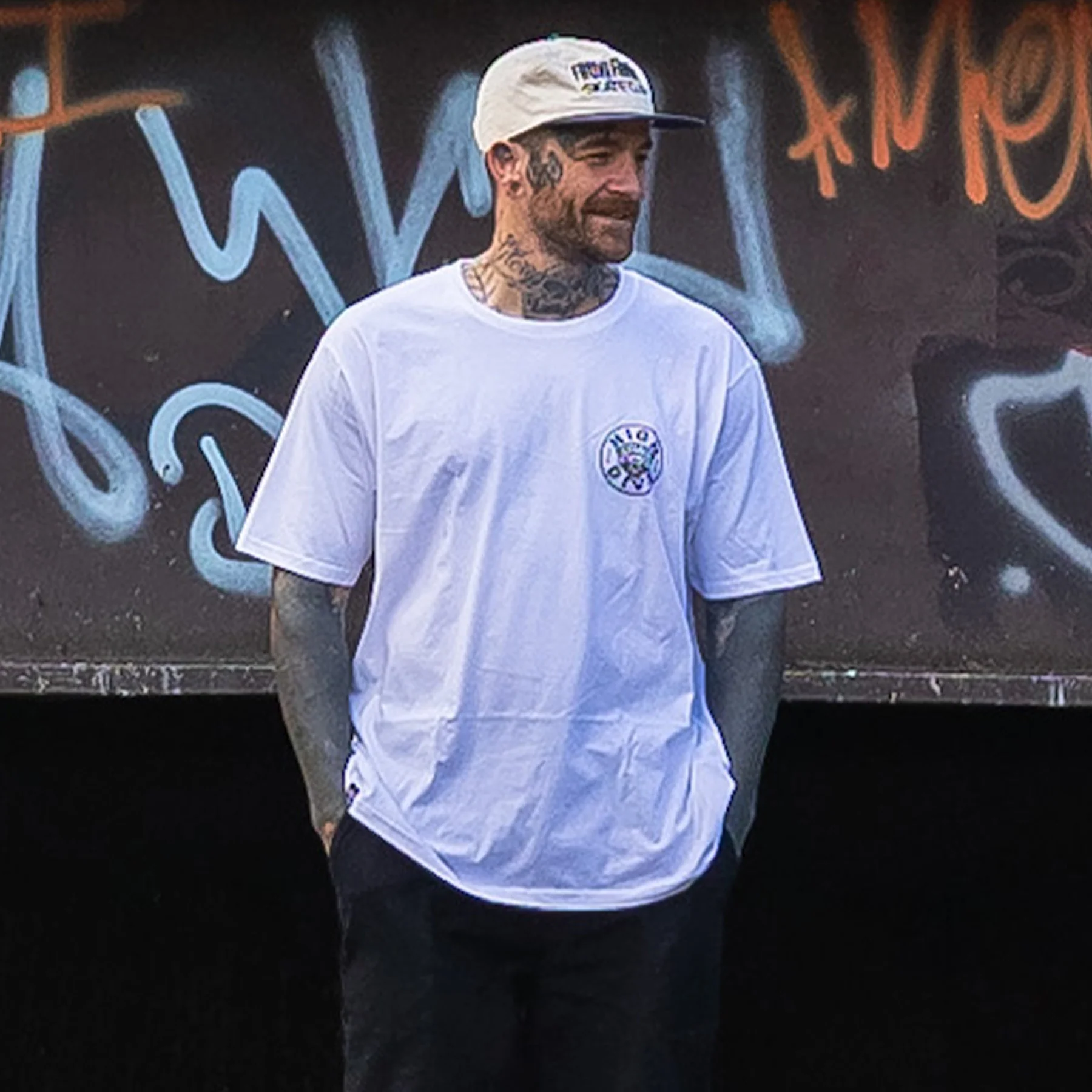 Panther Logo White Tee - Image 4