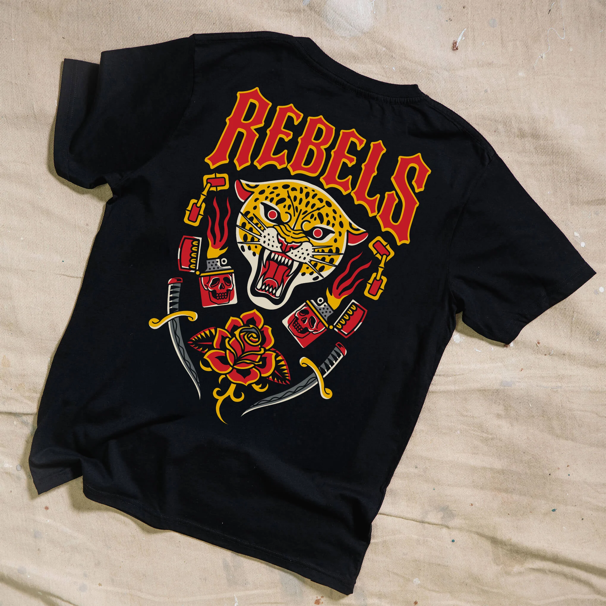 Rebels Black Tee