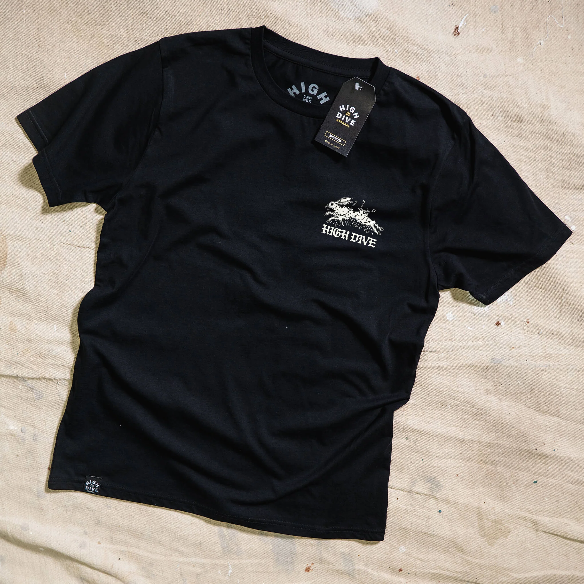 Running Myself Into The Ground Black T-Shirt - Image 4