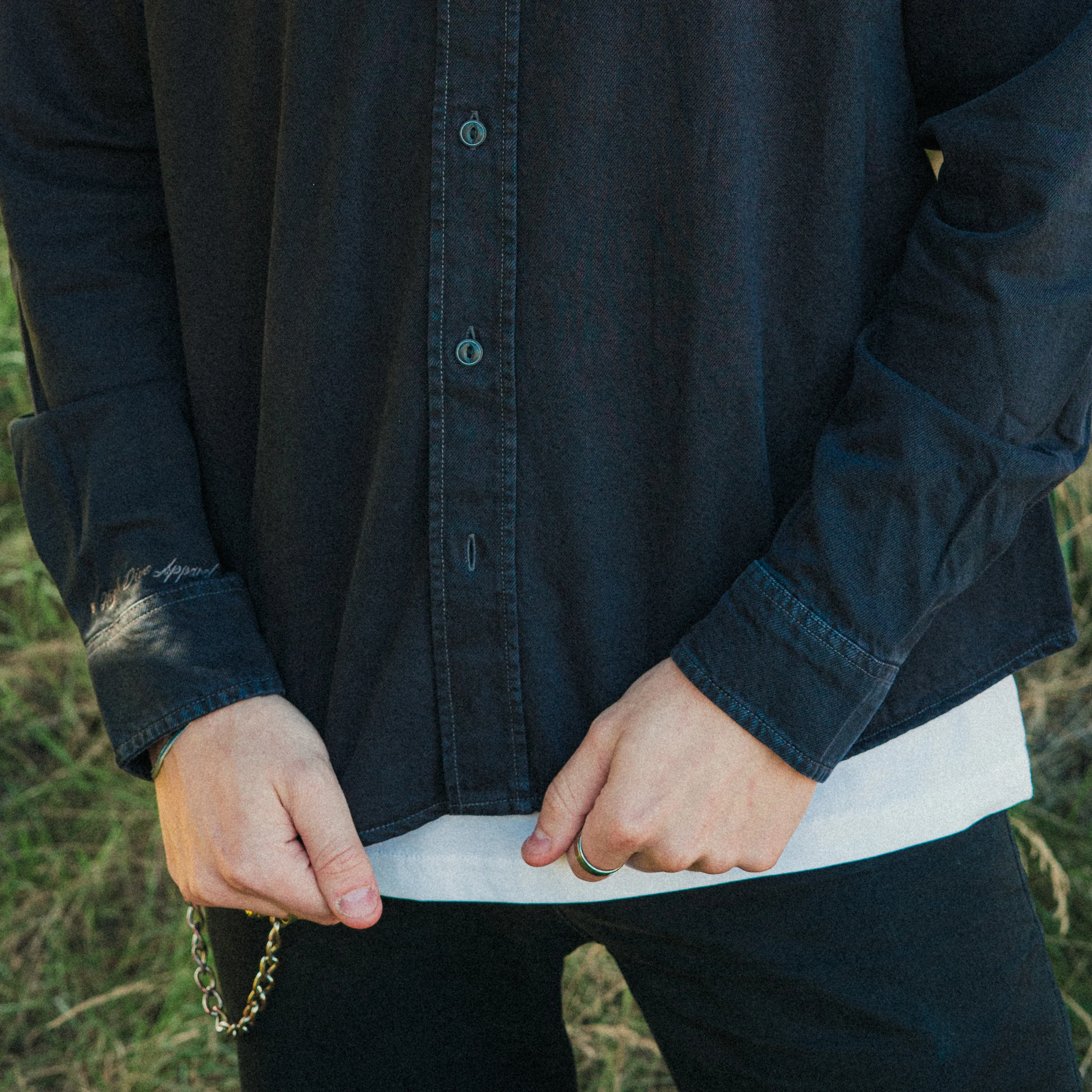 Scythe Washed Work Shirt - Image 4