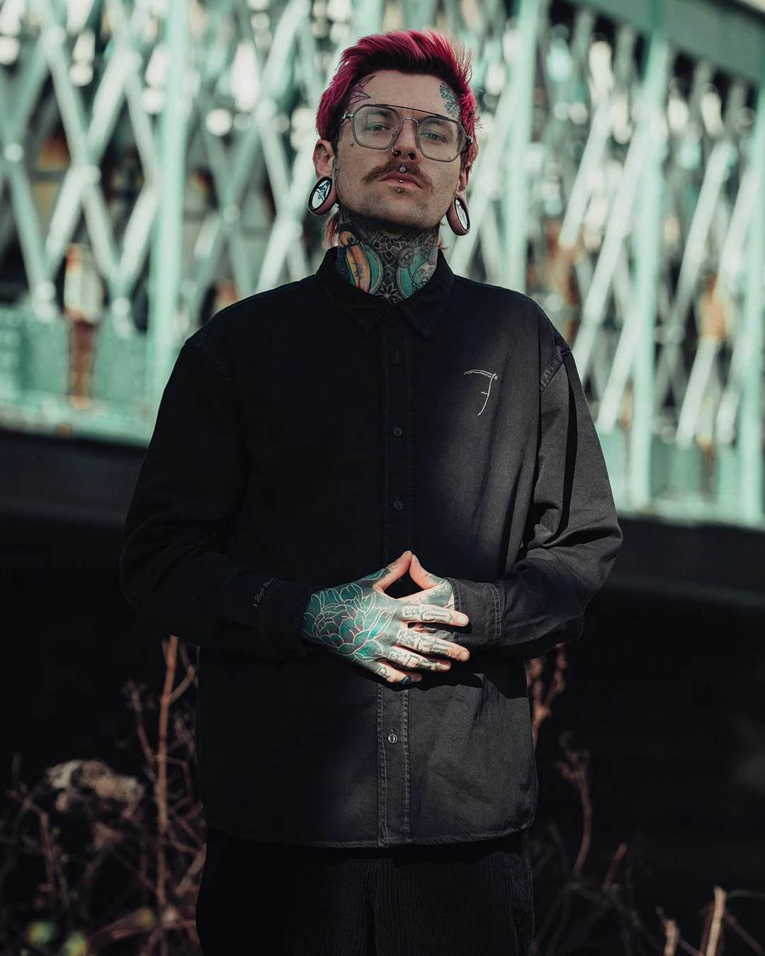 Scythe Washed Work Shirt - Image 7