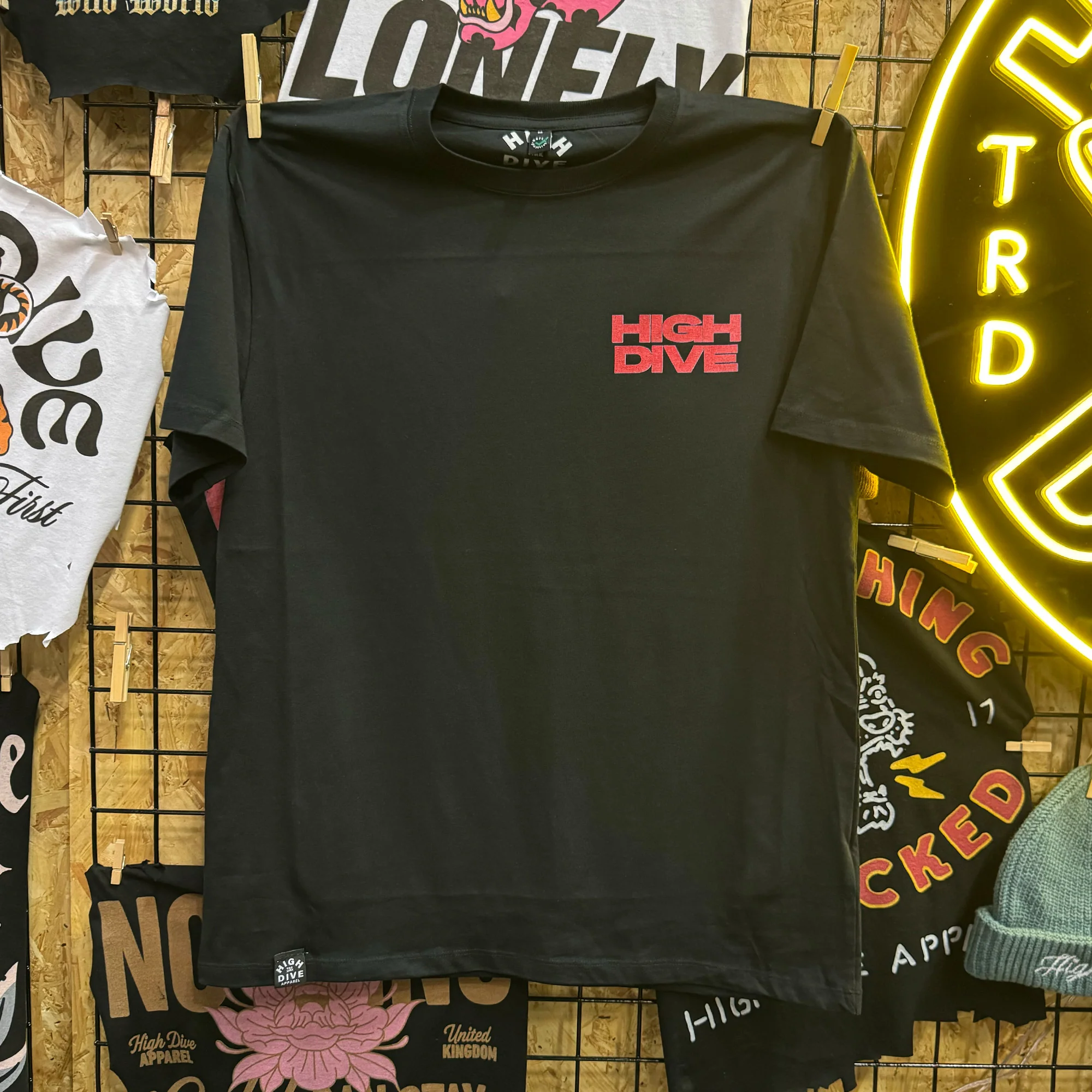SpiderSkull Black Tee - Image 2