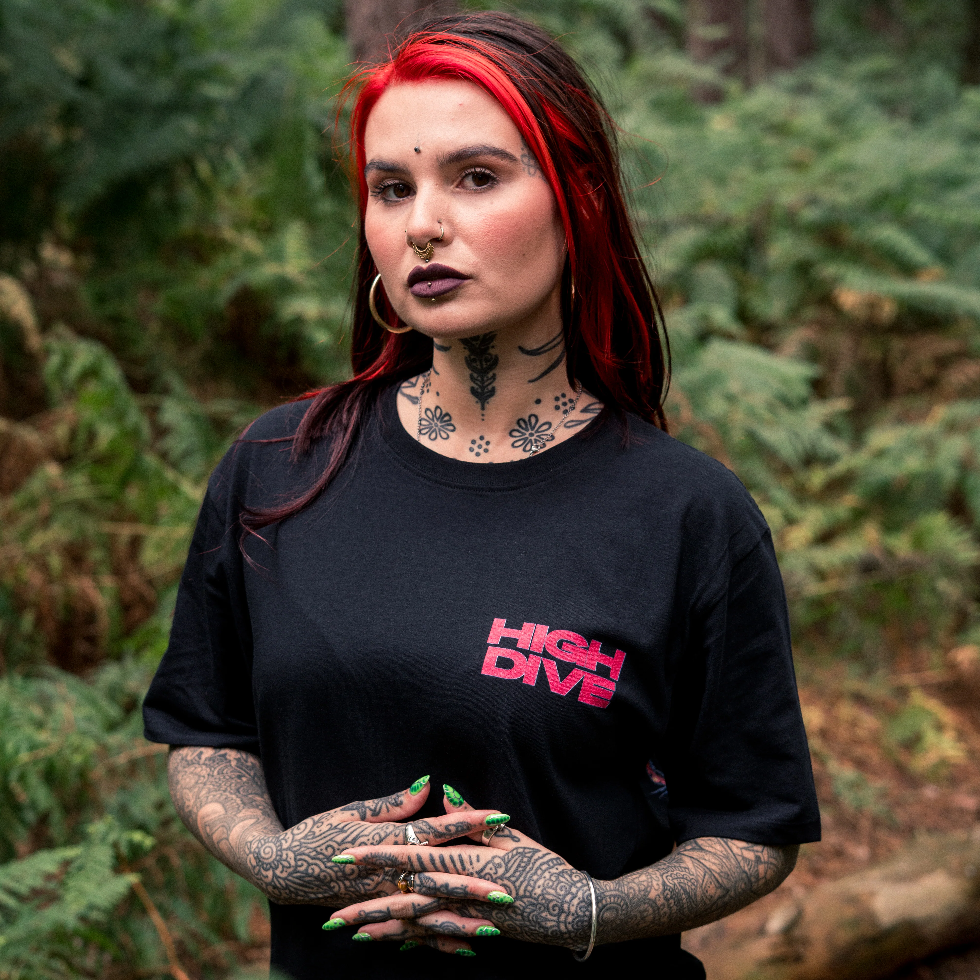 SpiderSkull Black Tee - Image 5