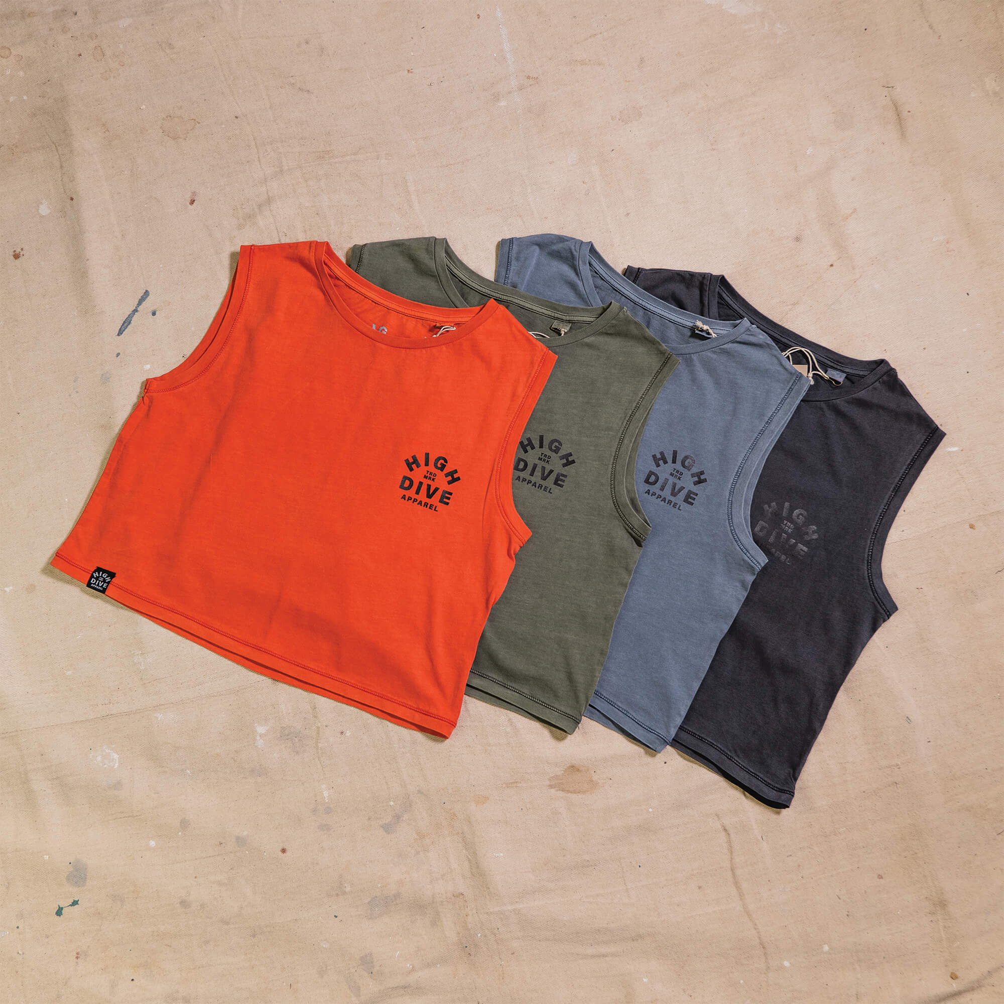 Washed Cropped Tank Top - Image 3