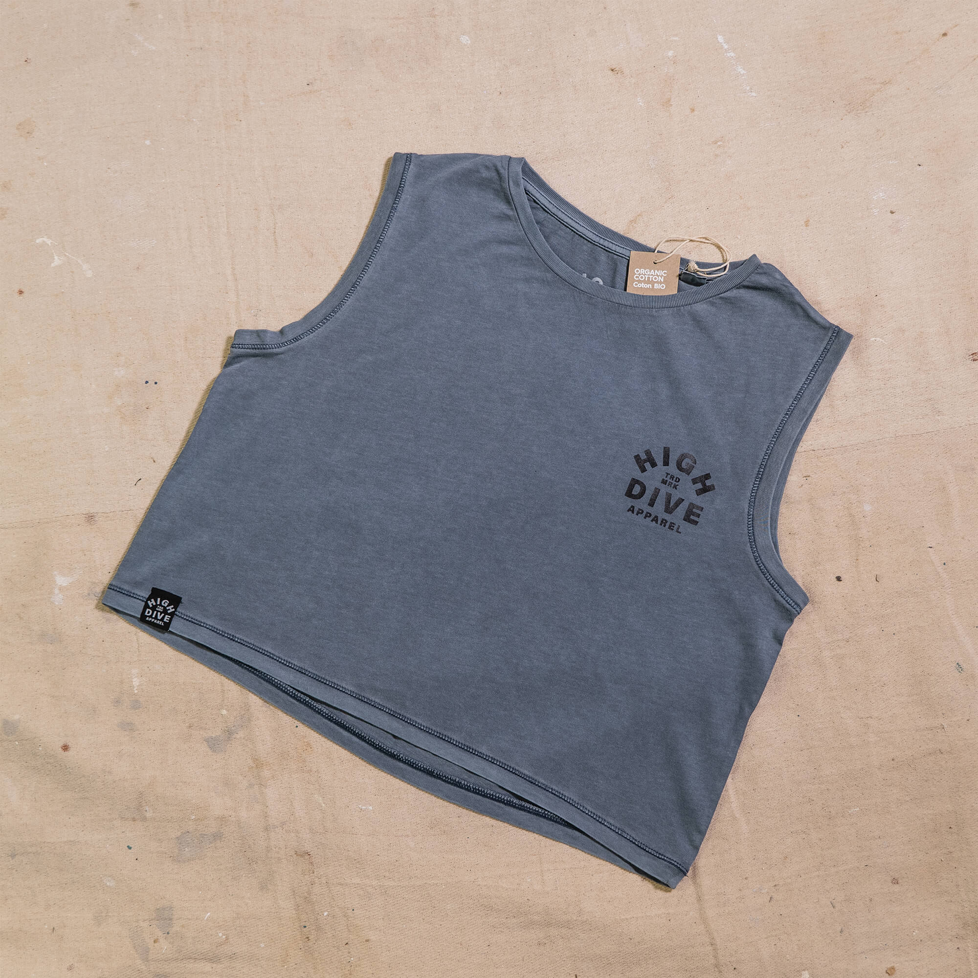 Washed Cropped Tank Top - Image 6