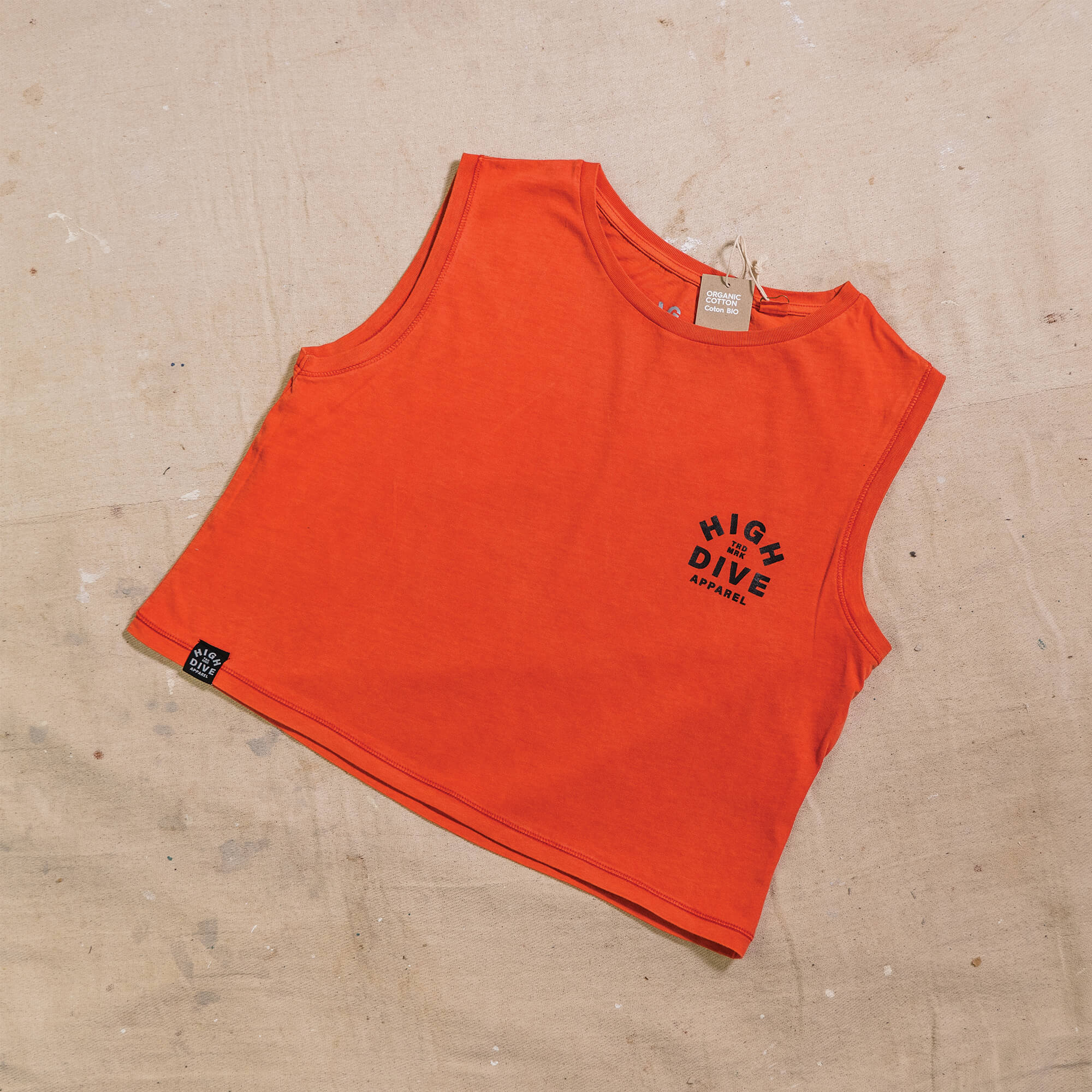 Washed Cropped Tank Top - Image 7