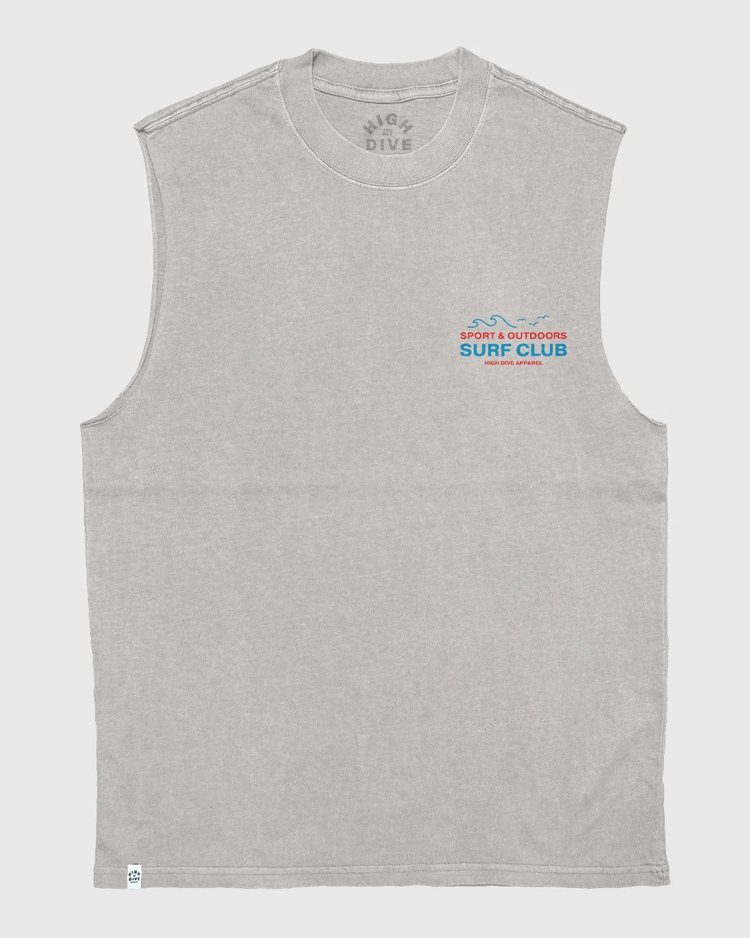 Sunday Waves Heavy Faded Bone Tank - Image 2