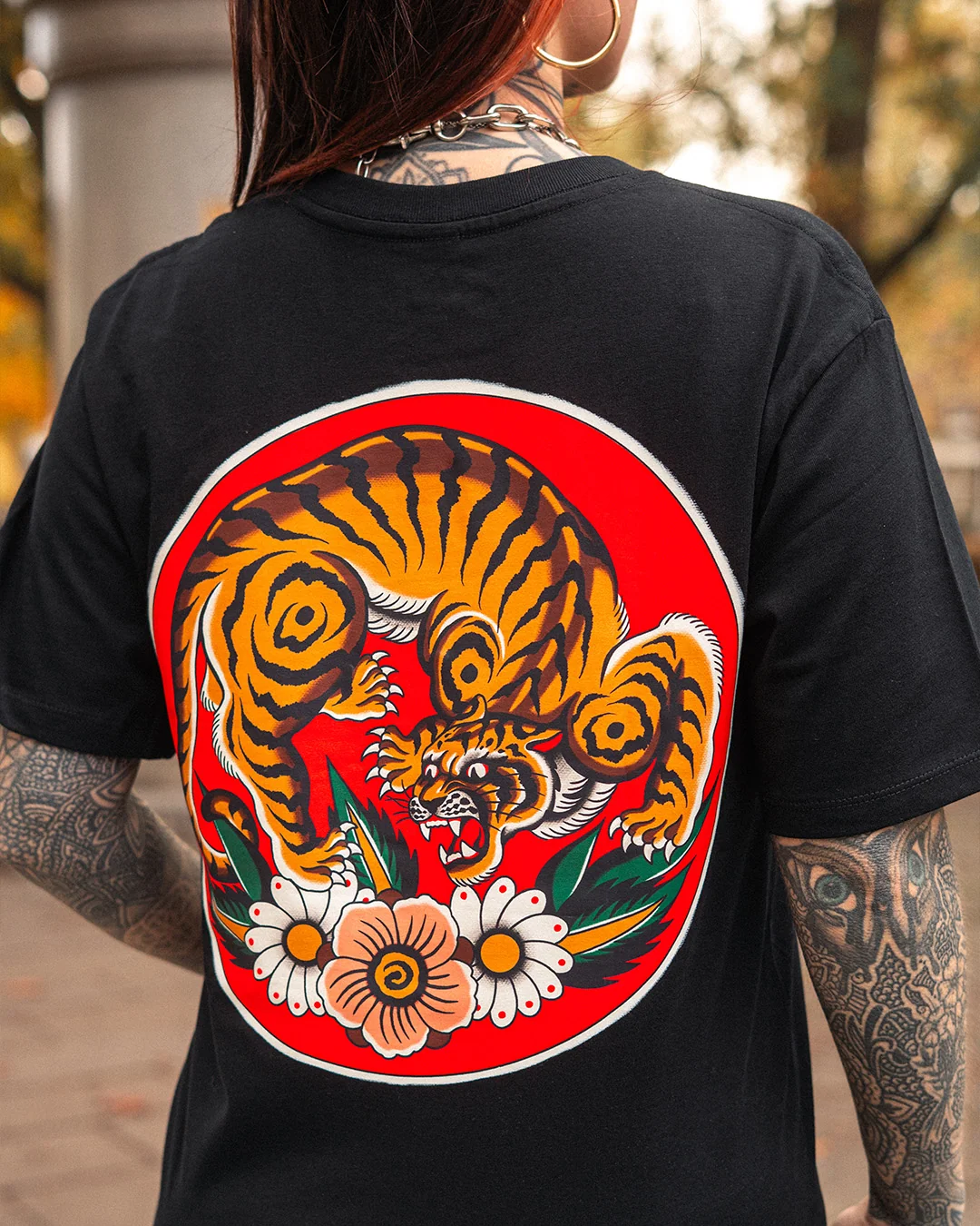 Tiger Black T-Shirt - Image 7