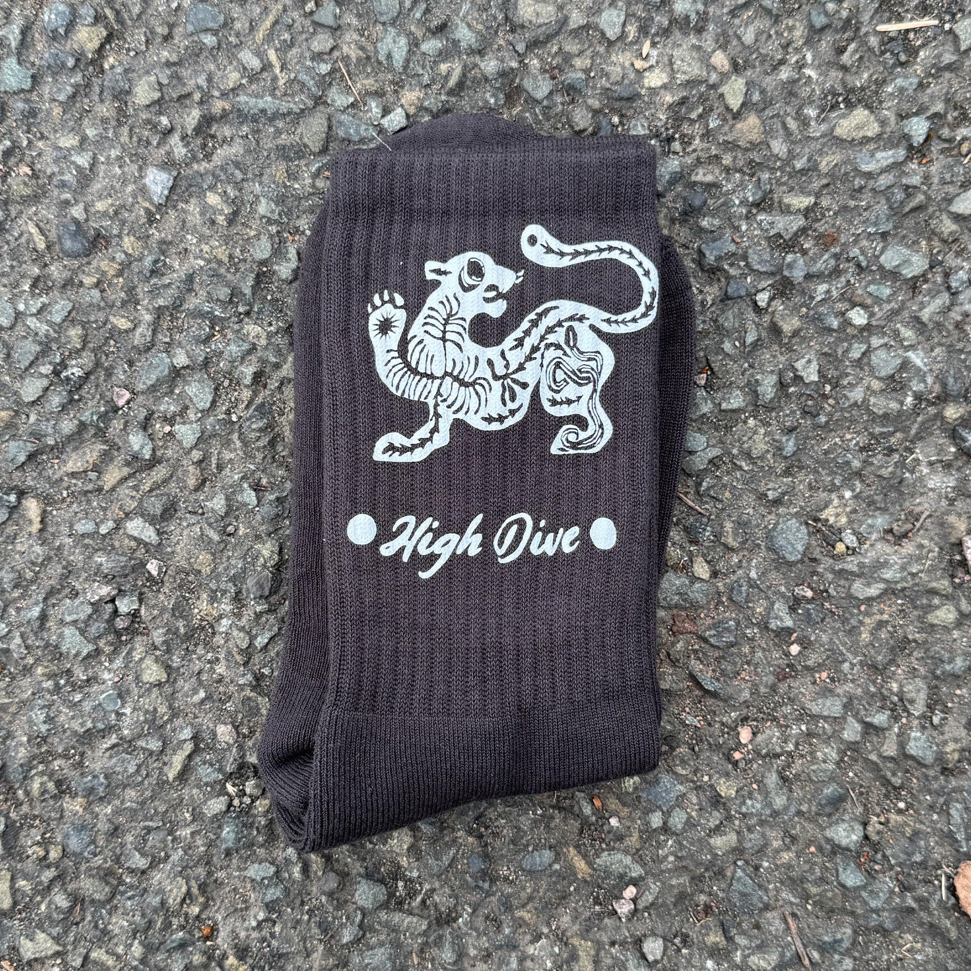 Wild Ones Coal Socks - Image 2