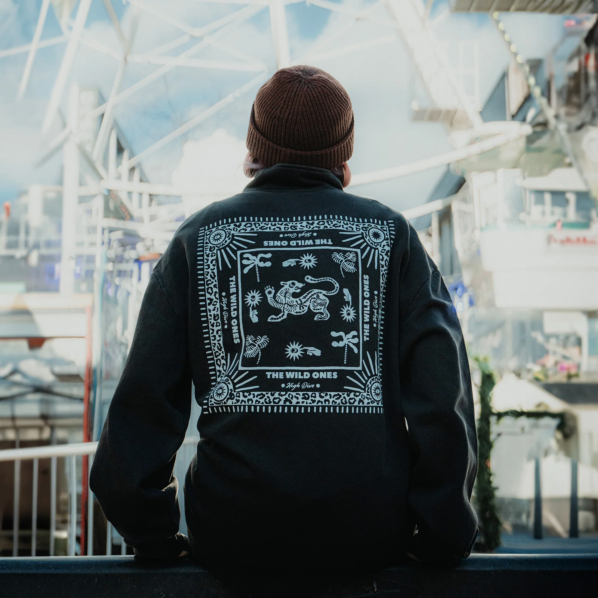 Wild Ones Faded 1/4 Zip - Image 5